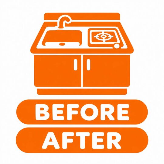 ミニキッチン　beforeafter
