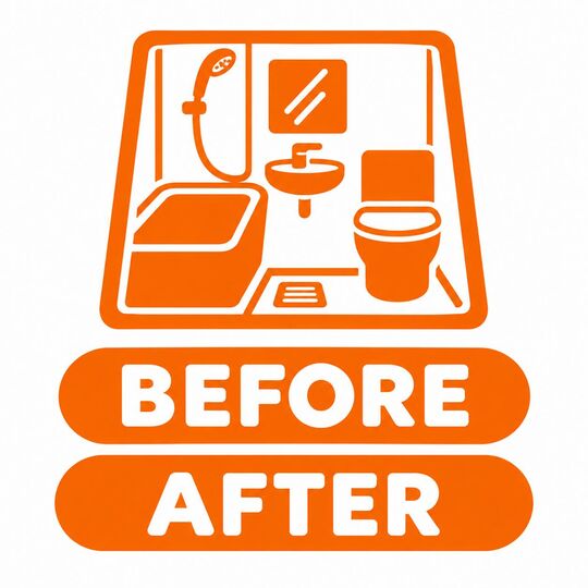 ユニットバス　beforeafter